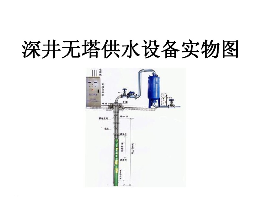 鹰潭信江新区井泵无塔式供水设备